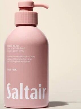 Saltair SKIN MOISTURIZING SERUM BODY WASH in Coral Coast 17 oz